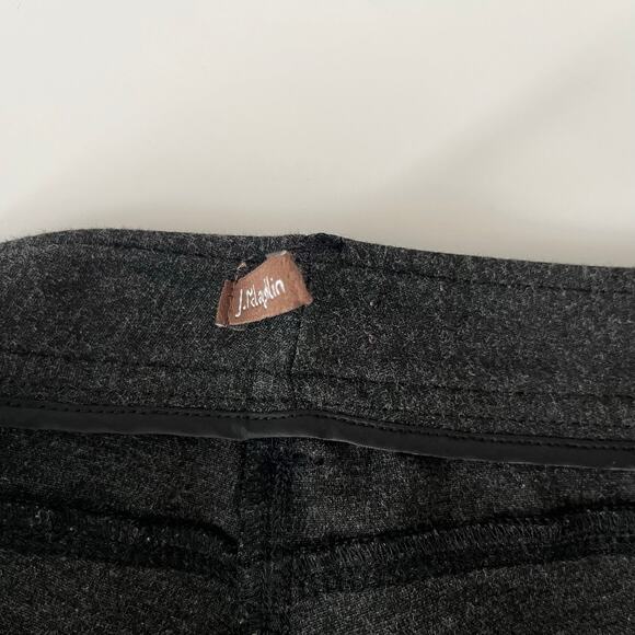 J. McLaughlin Ponte Knit Pants Crop Ankle Skinny Stretch Charcoal Gray Size 0/26 - Picture 6 of 9